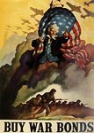 Buy War Bonds, Uncle Sam World War II Poster